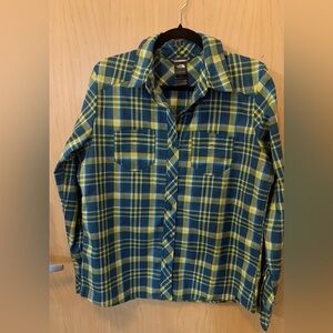 The North Face Plaid Button-Up Shirt